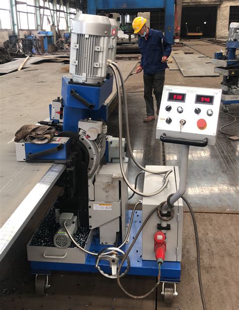 sheet metal beveling machine|steel plate beveling machine.